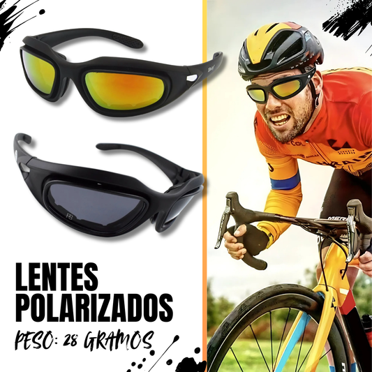 VisioMax Rider™ - Gafas Polarizadas Intercambiables de Alto Rendimiento